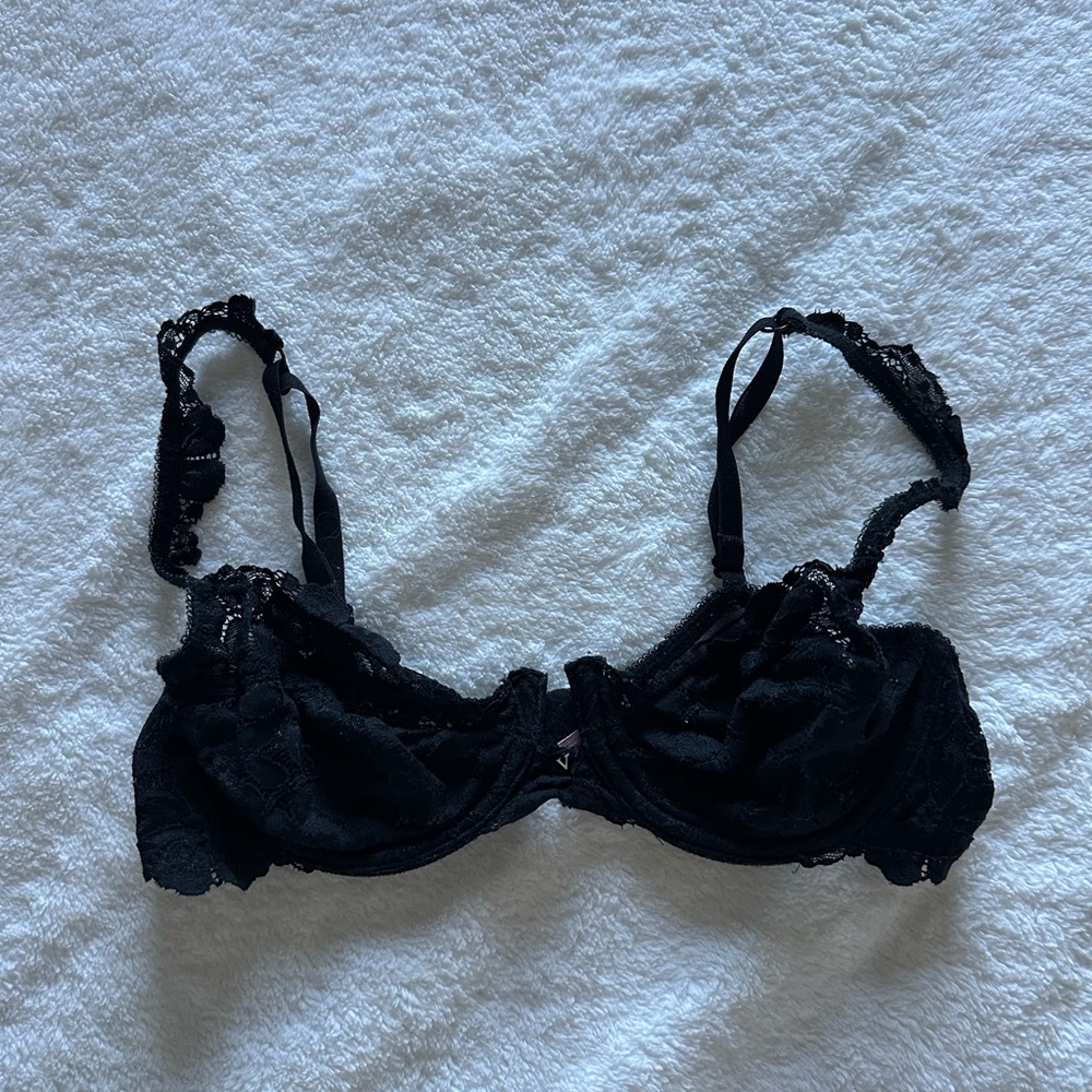Victoria's Secret Black Lace Bra